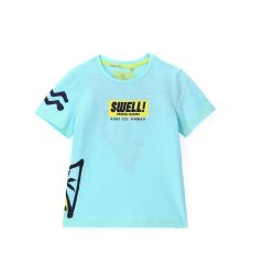 T-SHIRT WITH FLUORESCENT RIBBON