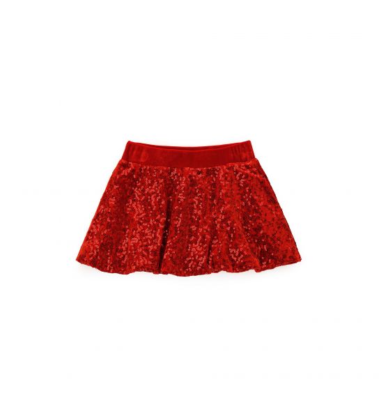 SKIRT WITH SEQUINS