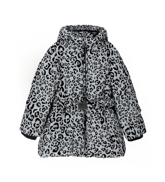 SPOTTED-EFFECT PARKA