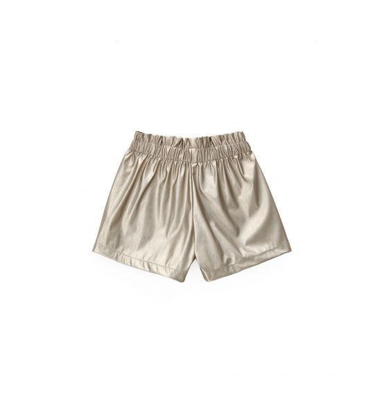 SHORT IN ECO-LEATHER