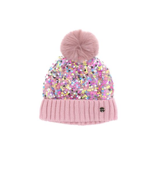 HAT WITH SEQUINS