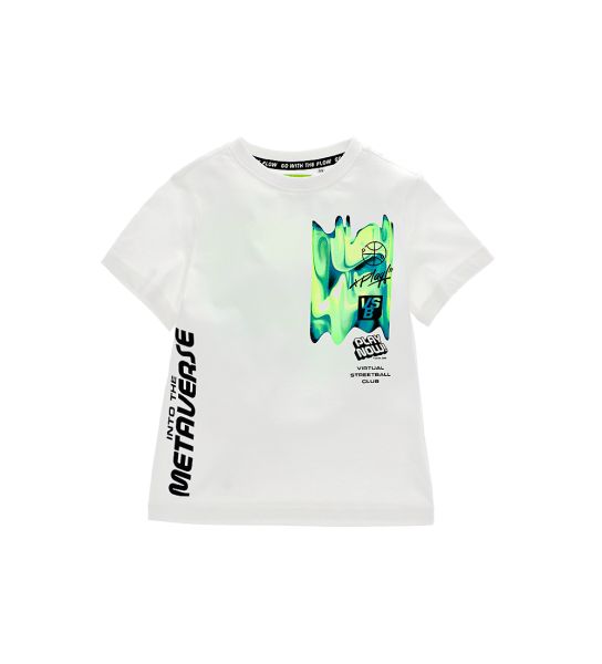 T-SHIRT WITH PRINTS