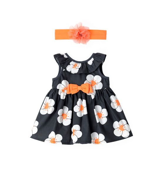 DRESS WITH BOW