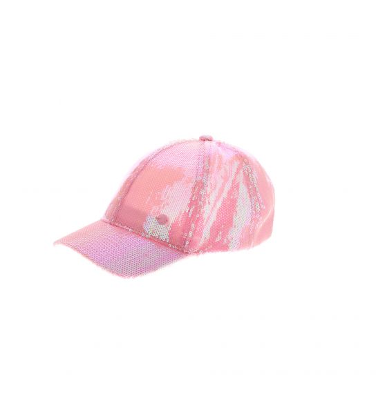 BASEBALL CAP WITH SEQUINS