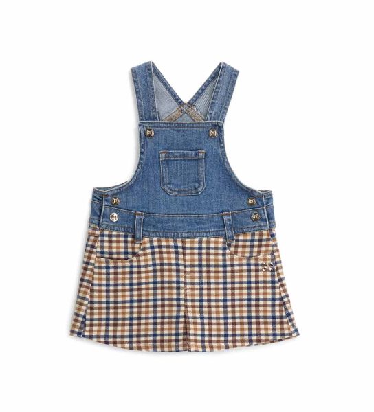 DENIM SKIRT OVERALL