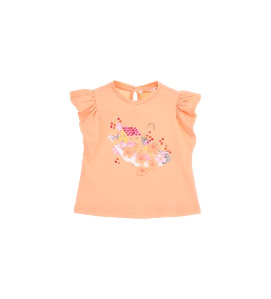T-SHIRT WITH FLOWERS