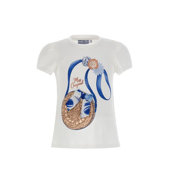 T-SHIRT CON STRASS
