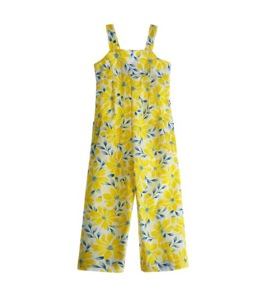 OVERALLS WITH FLOWERS
