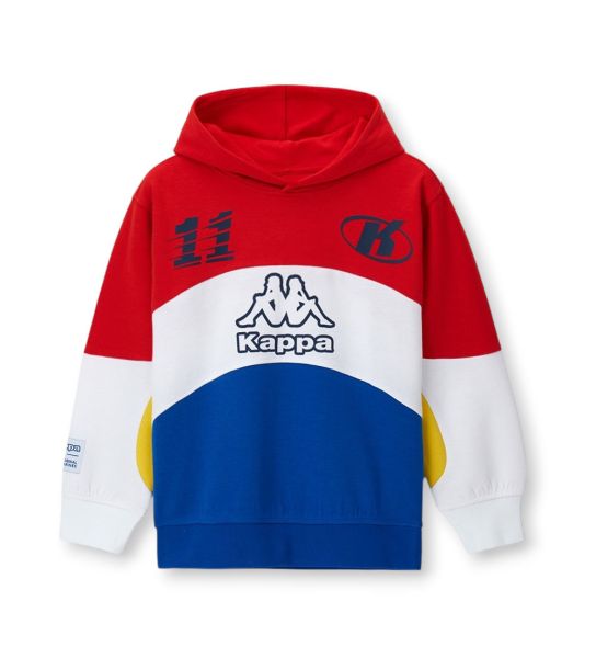 FELPA KAPPA CON CAPPUCCIO