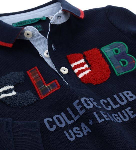 POLO WITH FRONT EMBROIDERY