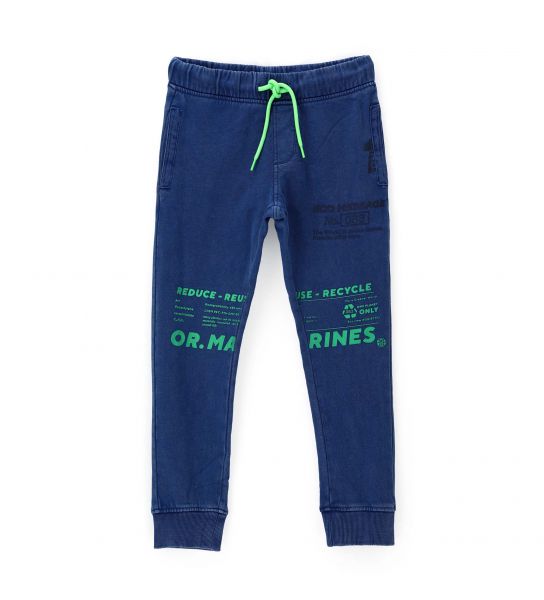 COTTON TROUSERS AND ADJUSTABLE LACES