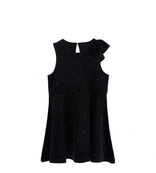 CHENILLE DRESS WITH GLITTER