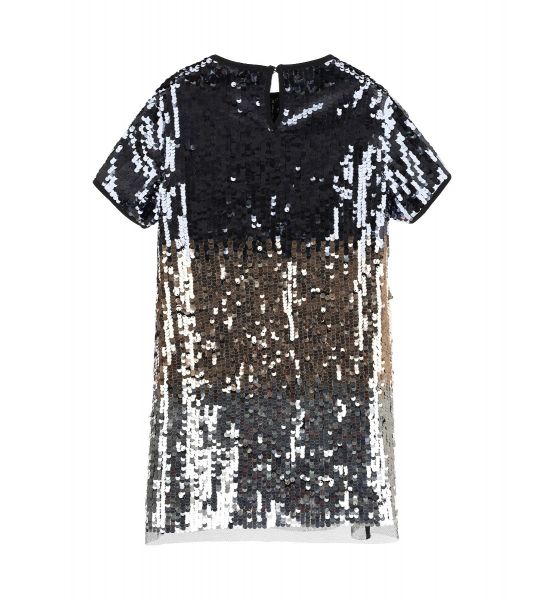DRESS WITH SEQUIN ALL OVER