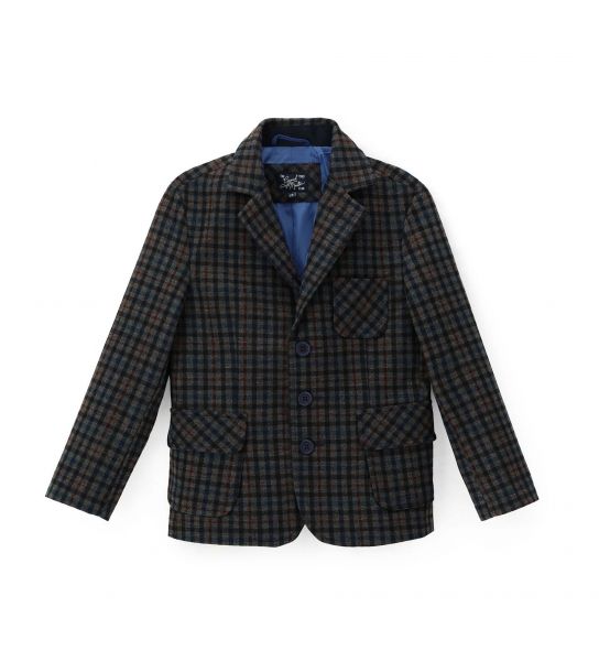 3-BUTTON JACKET AND REVER COLLAR