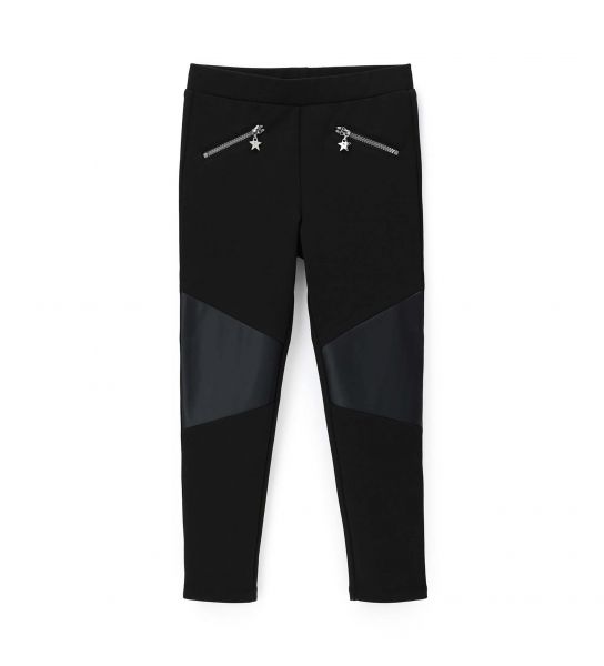 JEGGINGS IN TECHNICAL FABRIC