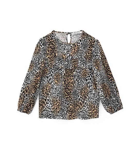 ALL OVER PRINTED VISCOSE BLOUSE