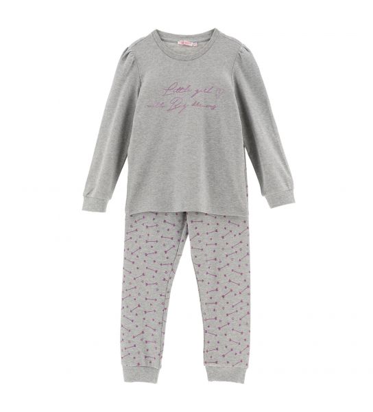 PAJAMAS WITH GLITTER EFFECT PRINTS