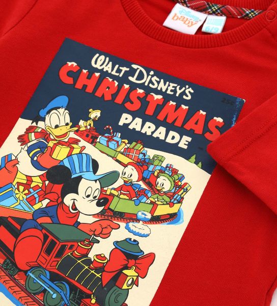 DISNEY T-SHIRT IN COTTON WITH PRINTS