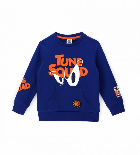 SPACE JAM SWEATSHIRT WITH PATCH AND PRINTS