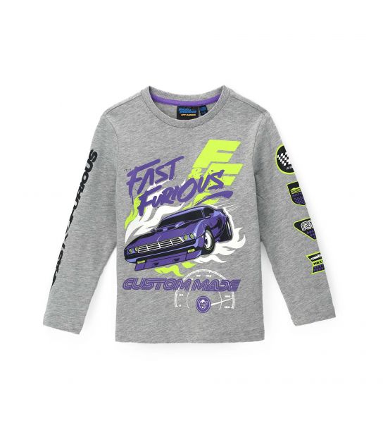 T-SHIRT FAST & FURIOUS CON STAMPE