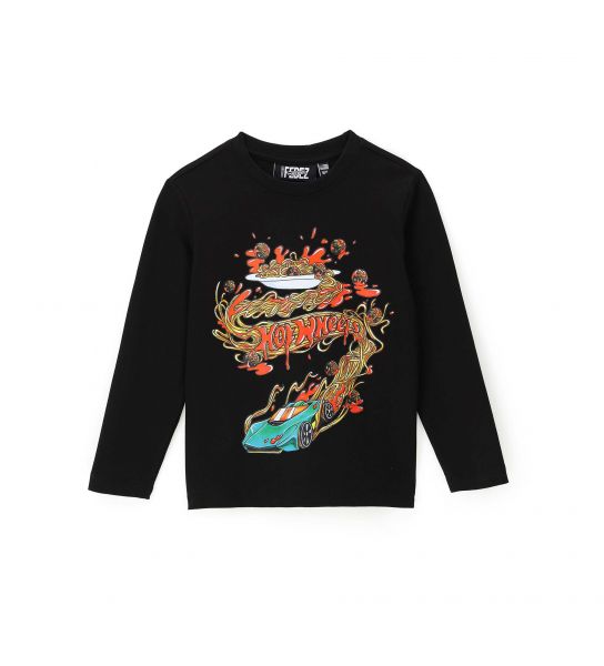 T-SHIRT HOT WHEELS IN COTONE