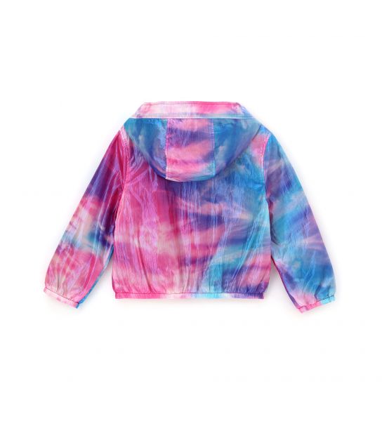 JACKET WITH IRIDESCENT EFFECT
