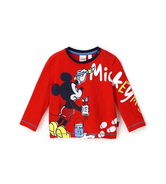 DISNEY MICKEY T-SHIRT WITH FORWARD AND BACK PRINT