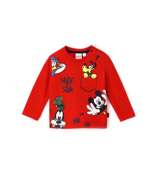 DISNEY T-SHIRT WITH FORWARD AND BACK PRINT
