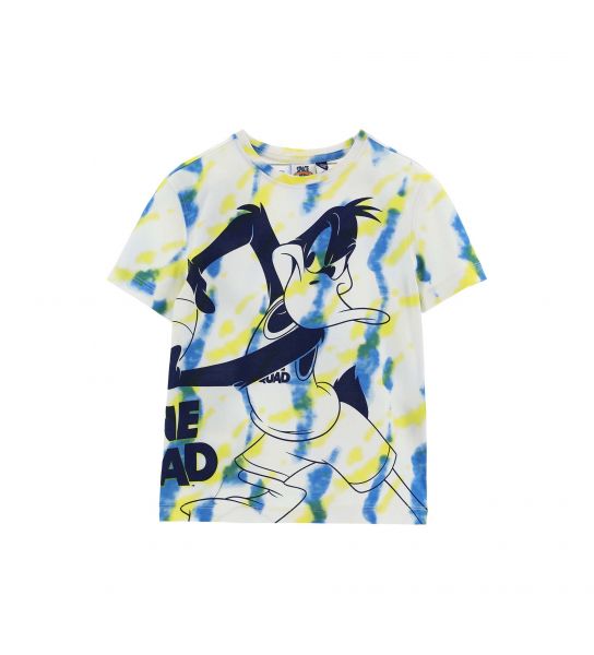 SHORT SLEEVE T-SHIRT WITH LOONEY TUNES PRINTS