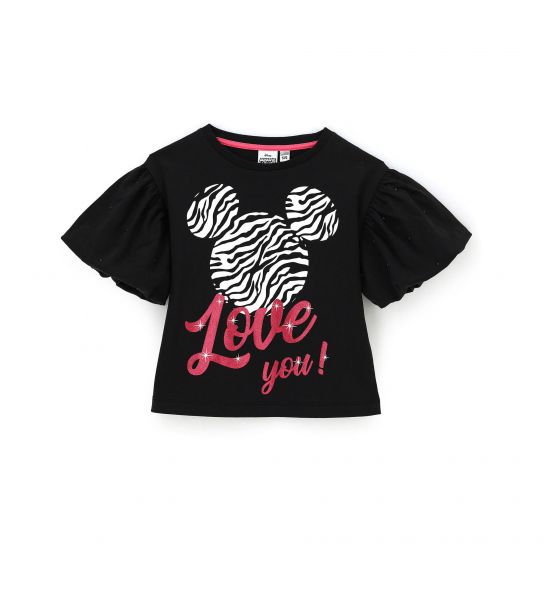 MINNIE T-SHIRT WITH BALLOON SLEEVES