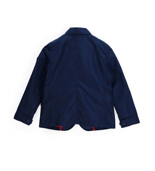NYLON JACKET WITH 4 BUTTONS OPENING