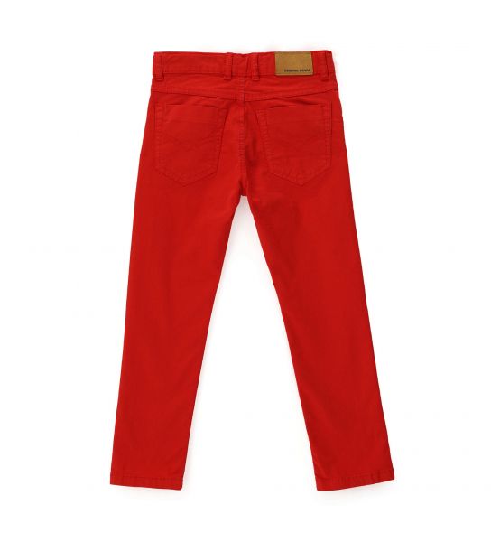 5 POCKETS STRETCH COTTON TROUSERS