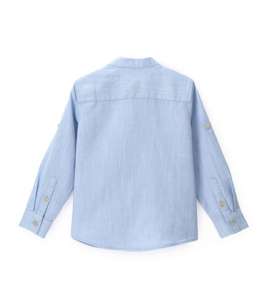 LONG SLEEVE SHIRT IN COTTON