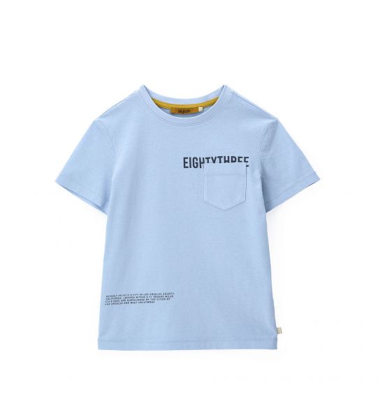 GARMENT-DYED T-SHIRT IN COTTON