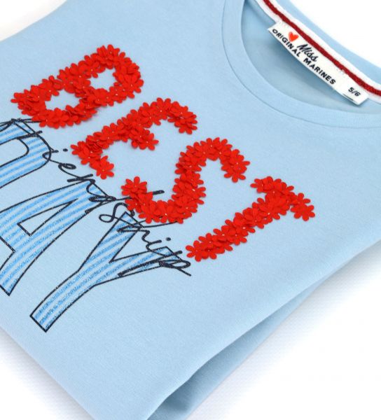 T-SHIRT WITH 3D WRITING