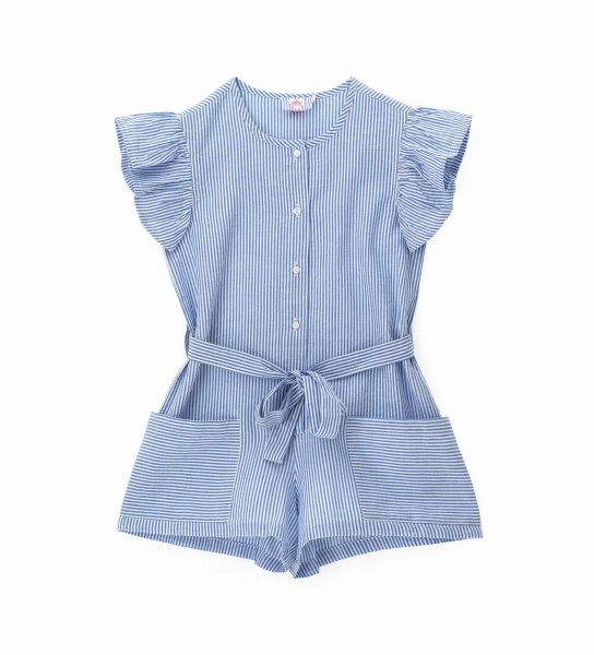 SHORT JUMPSUIT WITH RUFFLES