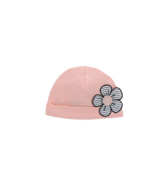 HAT WITH APPLIED FLOWER