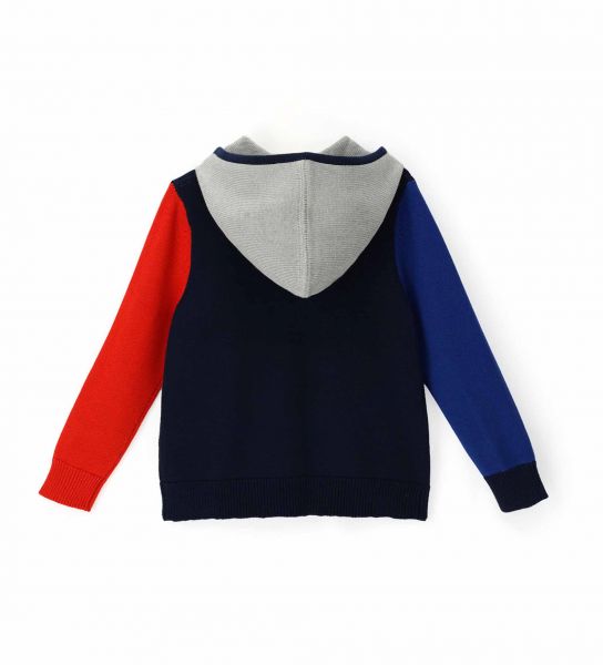 MULTICOLOR KNITTED PULLOVER