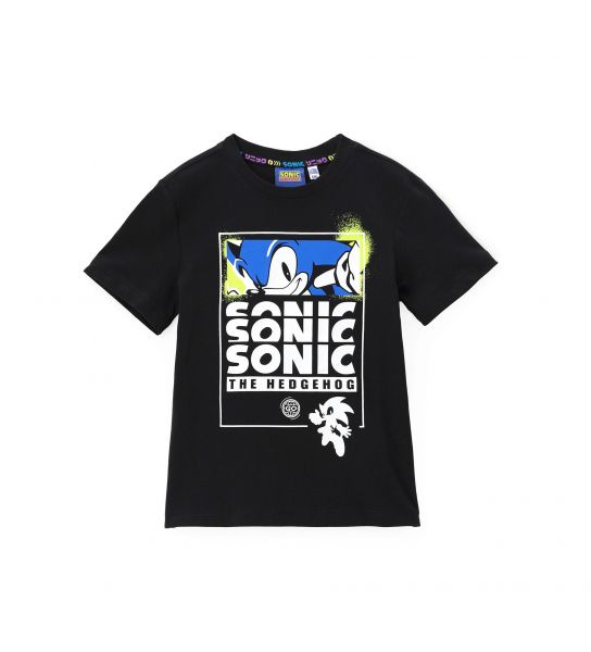T-SHIRT SONIC IN COTONE