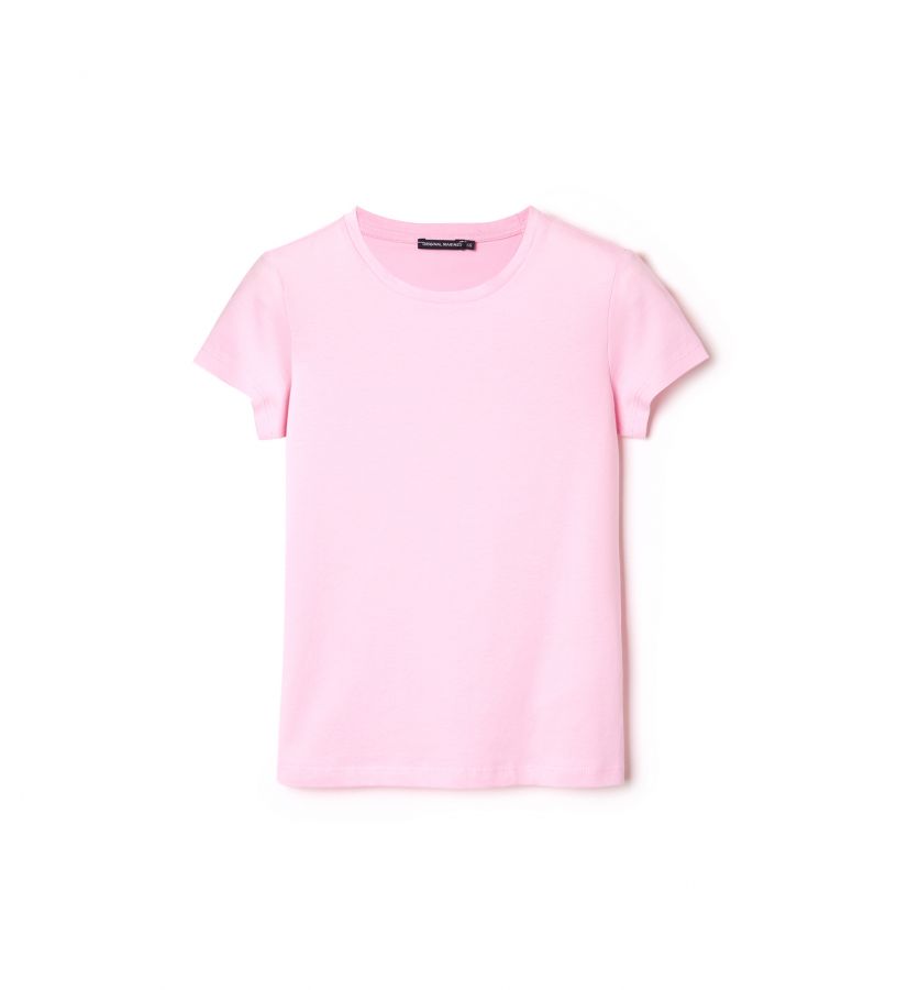 Girls - Short sleeve cotton t-shirt