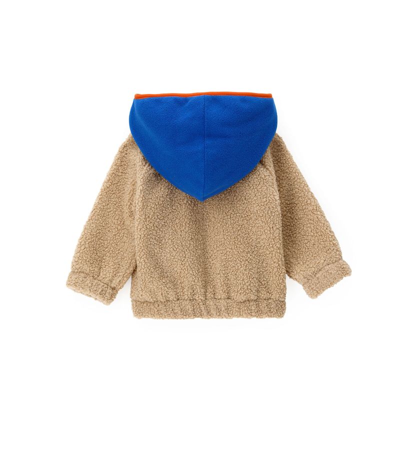 Newborn - Fur sweatshirt