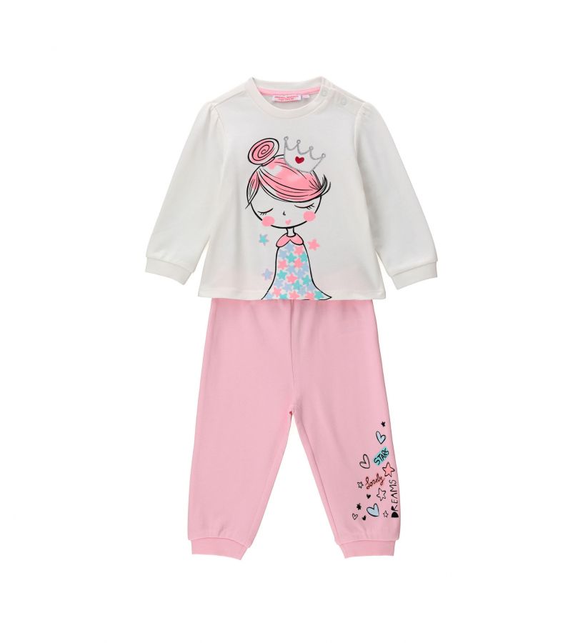 Baby girl - Pajamas with glitter
