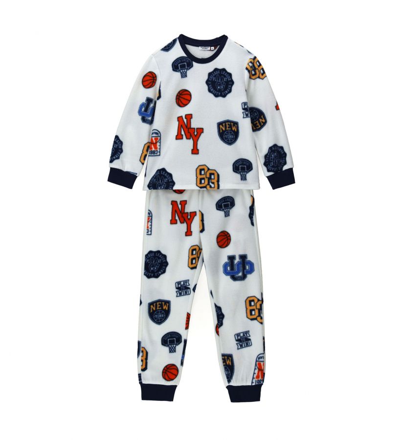 Child - Fleece pajamas with print