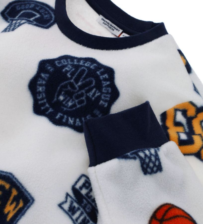 Child - Fleece pajamas with print