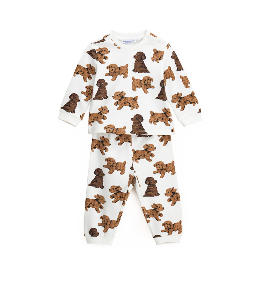 Newborn - Warm cotton pajamas