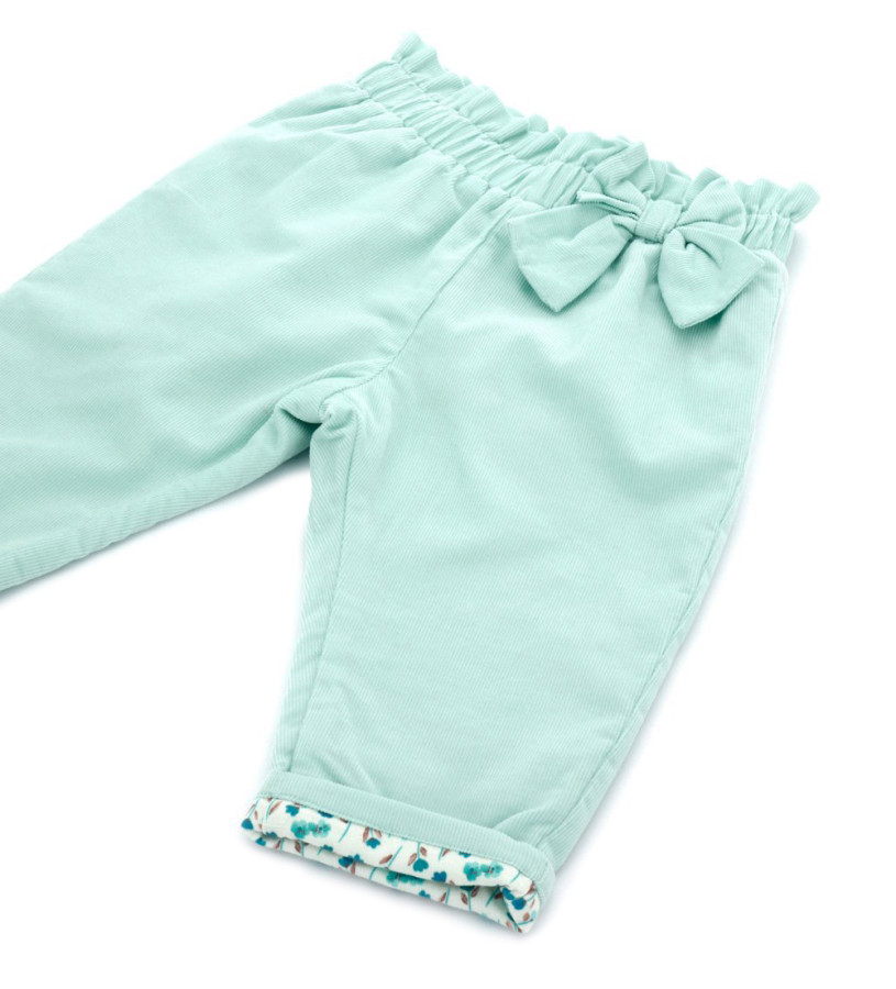 Baby Girl - Velvet trousers