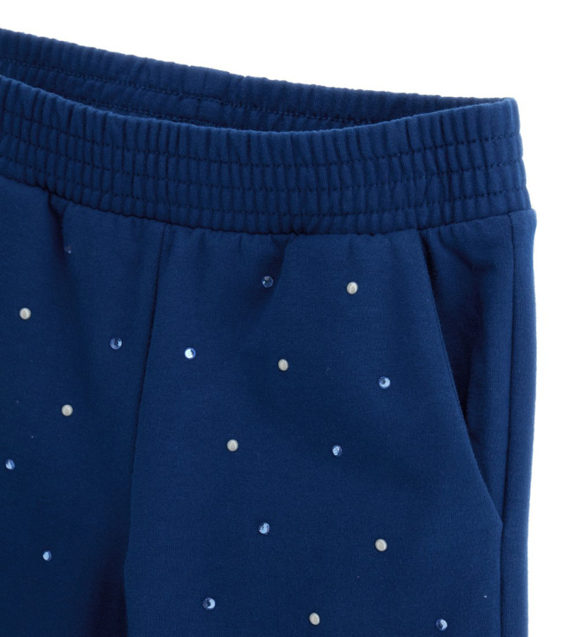 Girl - Fleece trousers with pockets