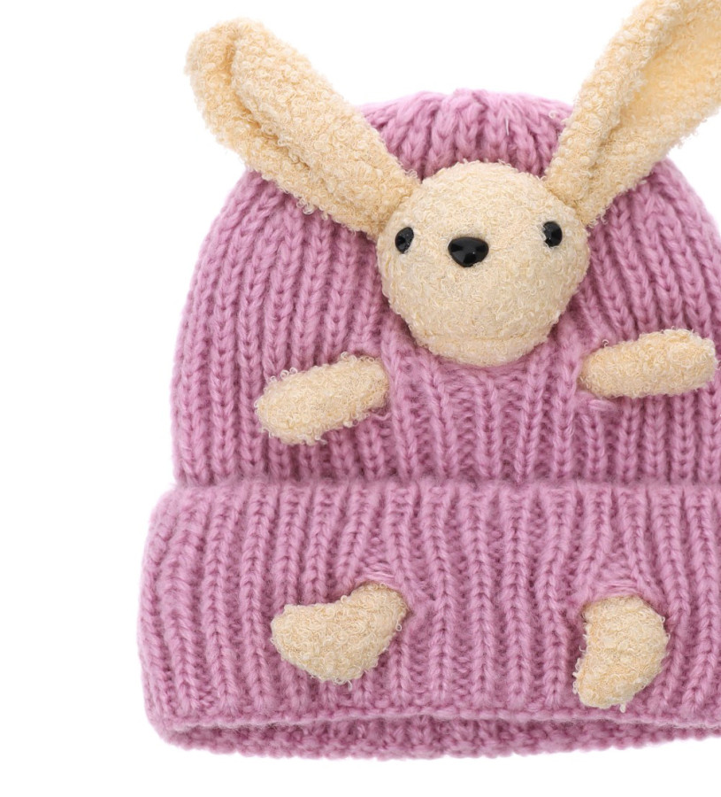 Newborn - Hat with rabbit