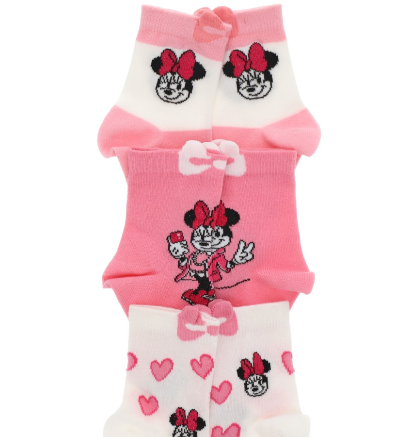 Newborn - Disney Minnie socks tri-pack