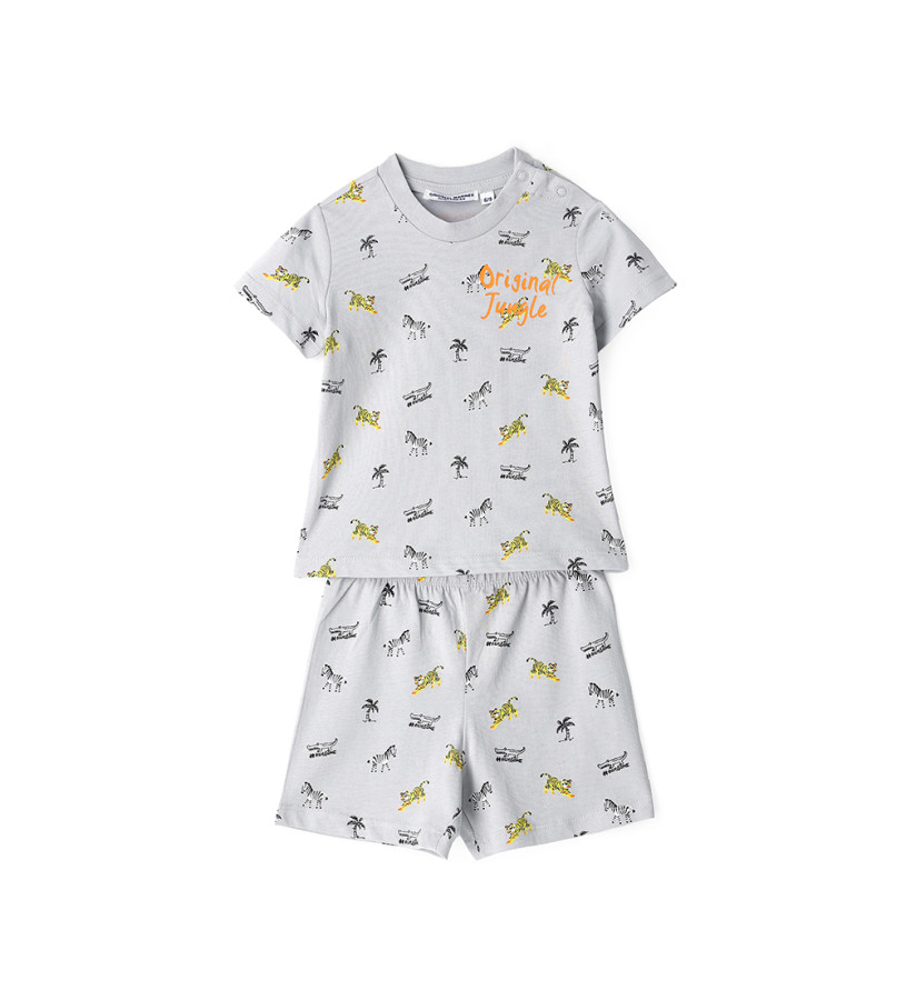 Newborn - Short cotton pajamas